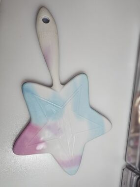 Jeffree Star - Star-Shaped Hand Mirror in Pastel Blue, Pink and White